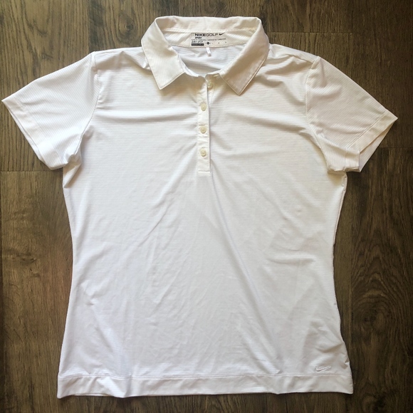 Nike | Women's Dri-Fit Textured Golf Polo sz L - Picture 2 of 6